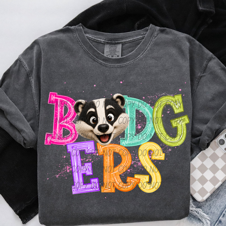 Happy Little Mascots DTF Print