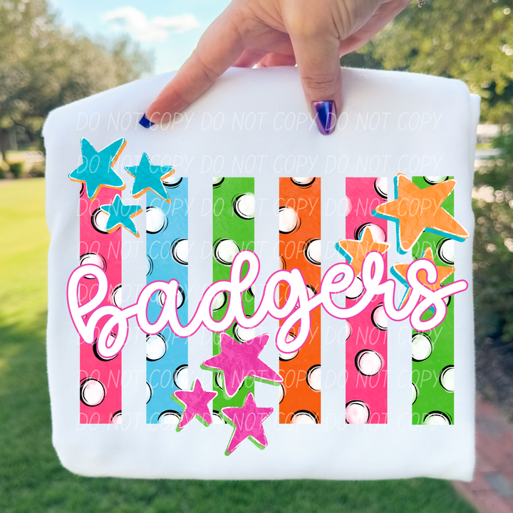 Polka Dot Pride DTF Print