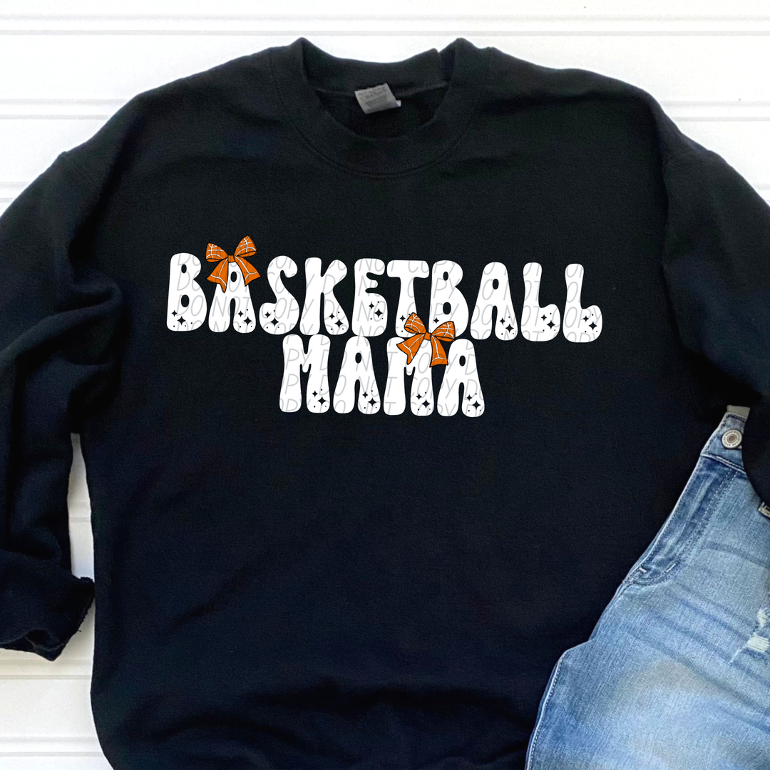 Basketball Mama Bow DTF Print