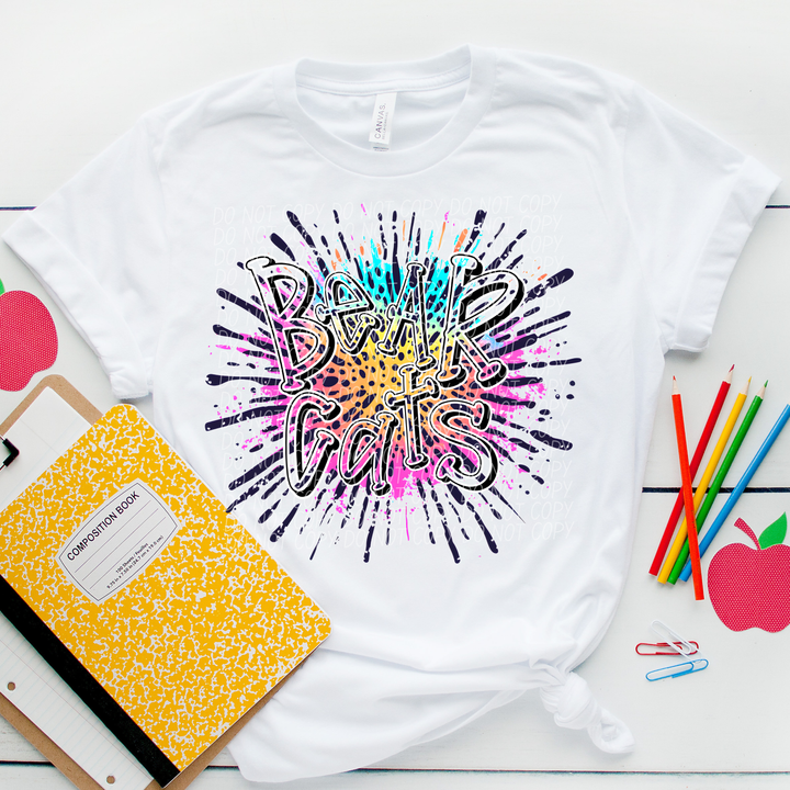 Color Splash Mascots Youth DTF Print