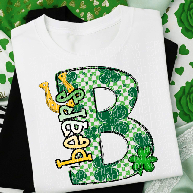 St Patrick's Day Mascots DTF Print