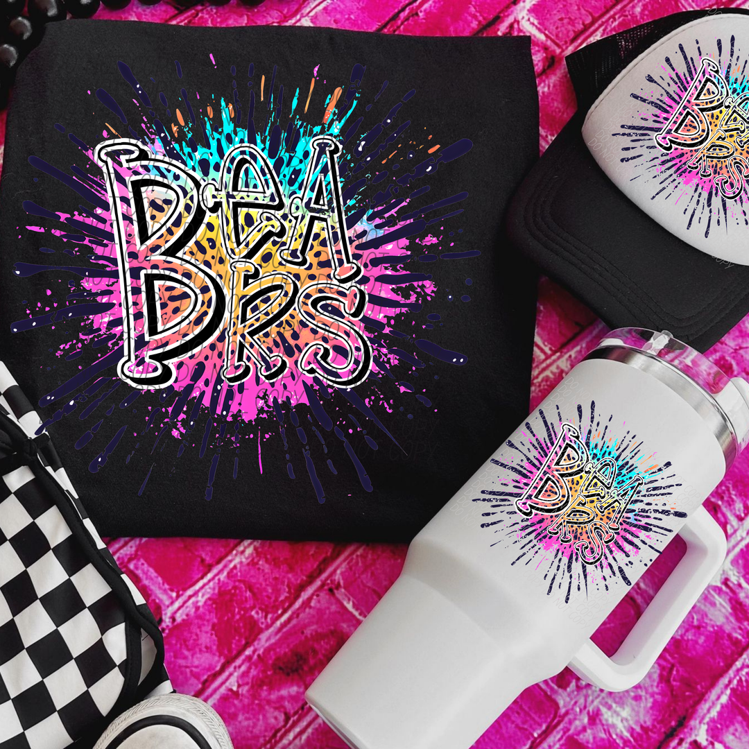 Color Splash Mascots Youth DTF Print