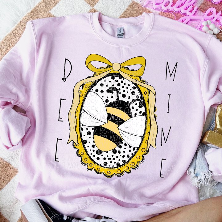 BEE Mine Frame DTF Print