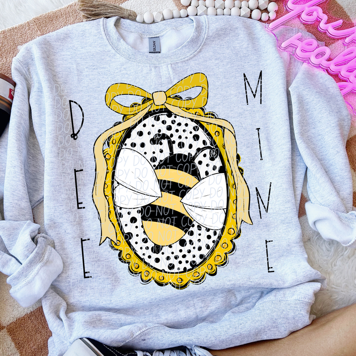 BEE Mine Frame DTF Print