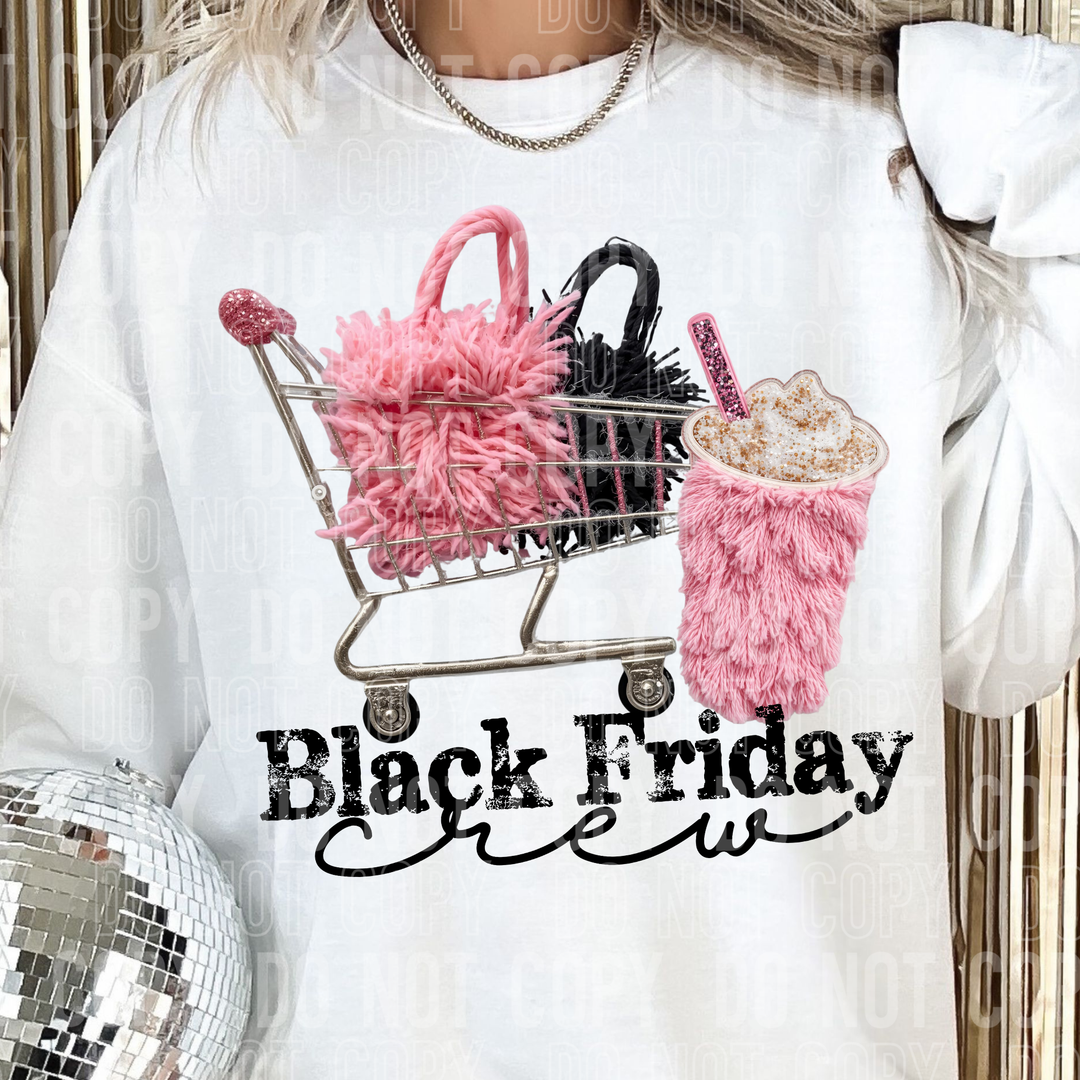 Black Friday Crew DTF Print