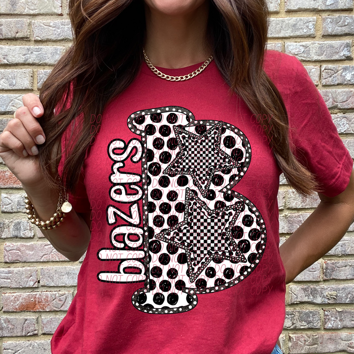 Polka Dot Mascots DTF Print