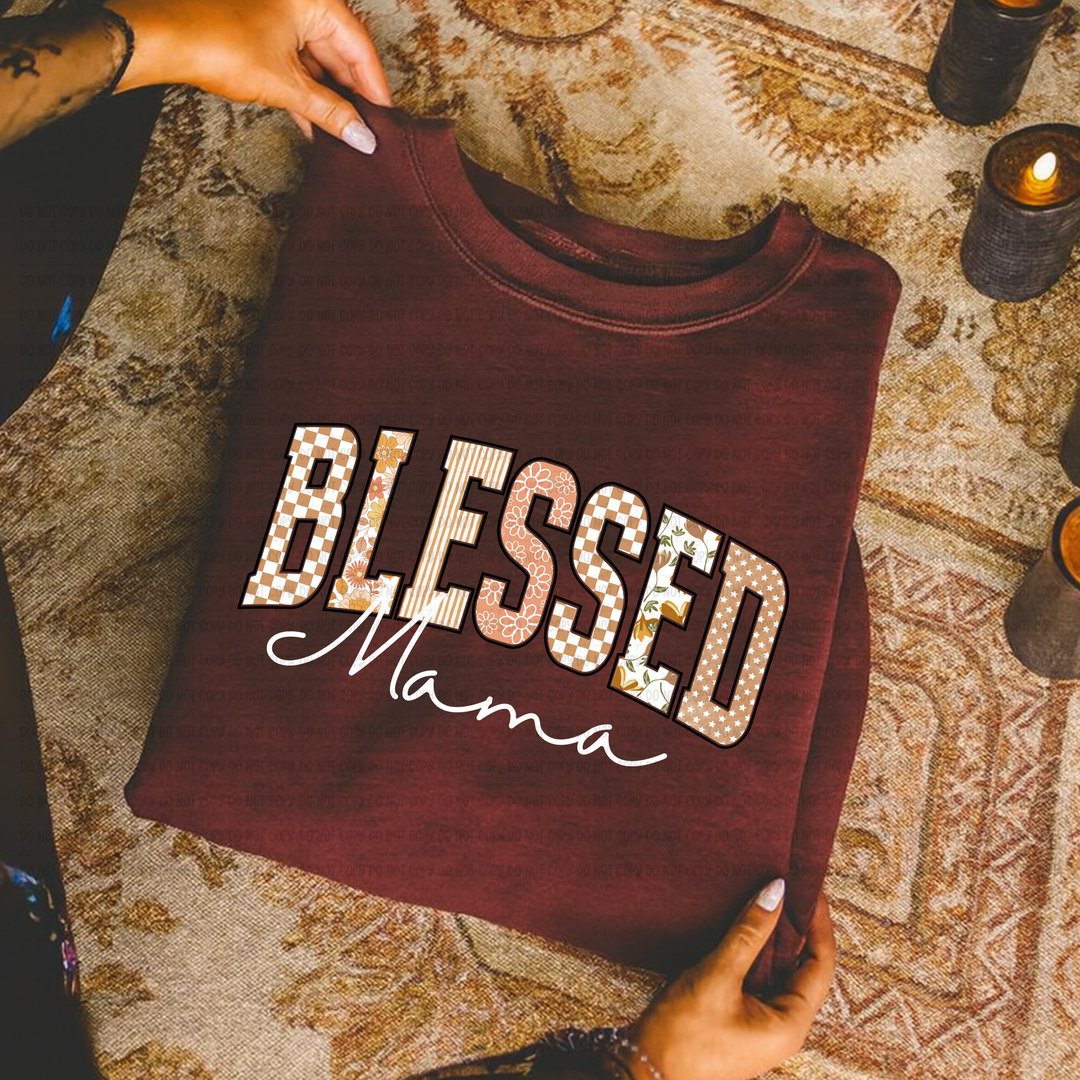 Blessed Titles DTF Print