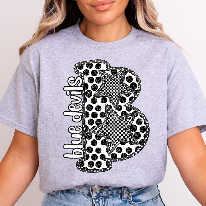 Polka Dot Mascots DTF Print