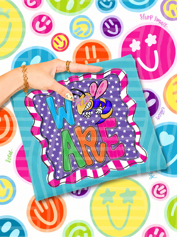 We Are Starry Eyed Mascots DTF Print