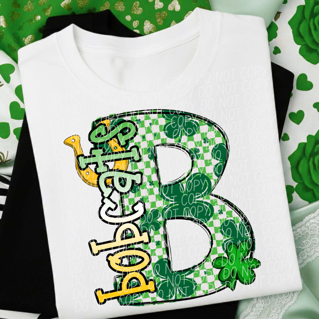 St Patrick's Day Mascots DTF Print