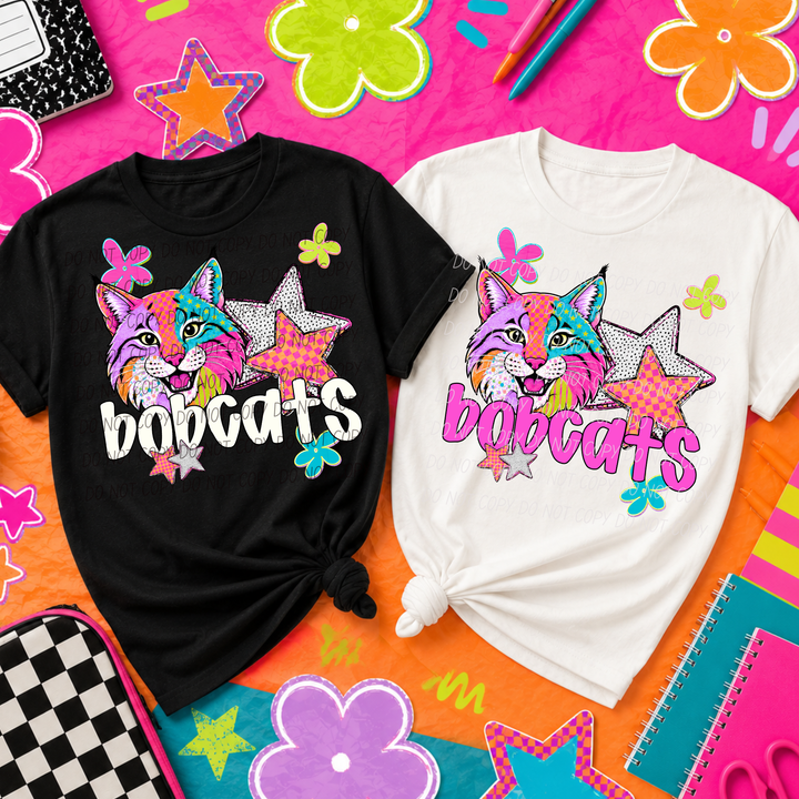 Pattern Pop Mascots DTF Print