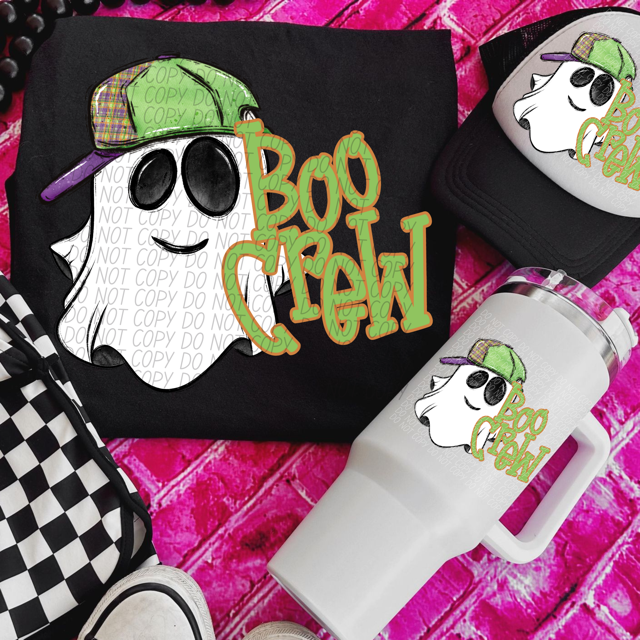 Boo Crew DTF Print