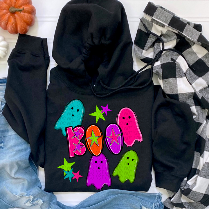 Boo Neon DTF Print
