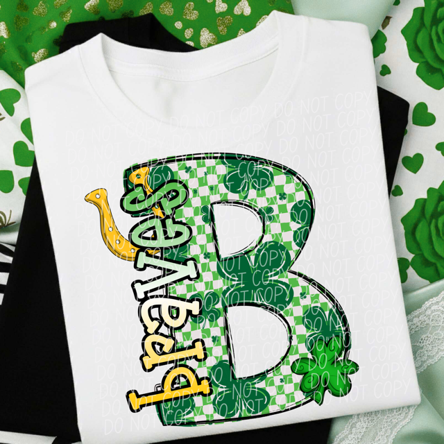 St Patrick's Day Mascots DTF Print