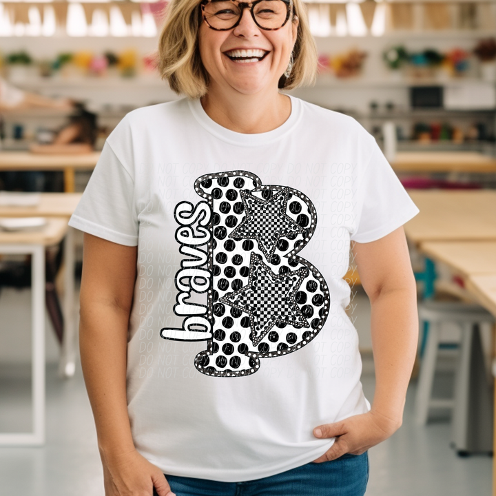 Polka Dot Mascots DTF Print