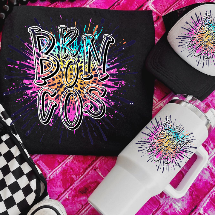 Color Splash Mascots Youth DTF Print