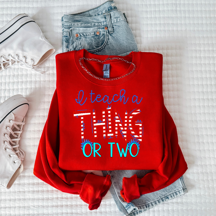 I Teach A Thing Or Two DTF Print