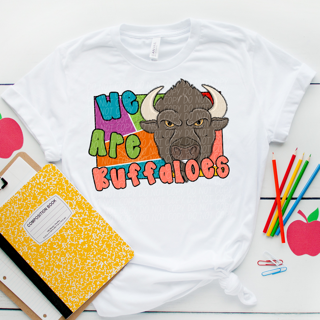 Retro We Are Mascots DTF Print