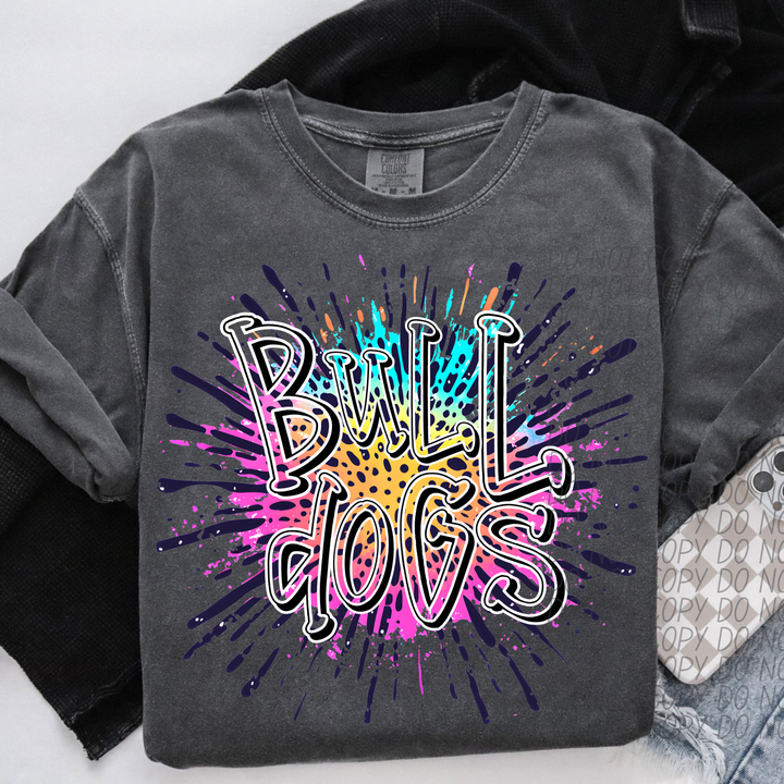 Color Splash Mascots Youth DTF Print