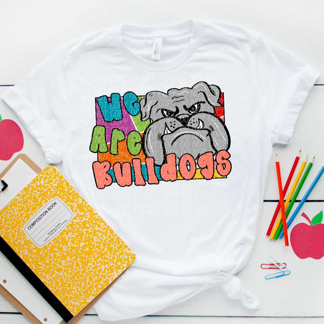 Retro We Are Mascots DTF Print