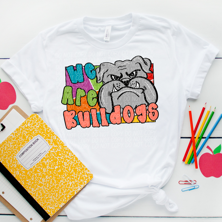Retro We Are Mascots DTF Print