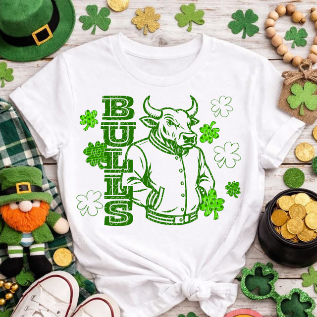 Letterman Clover Mascots DTF Prints