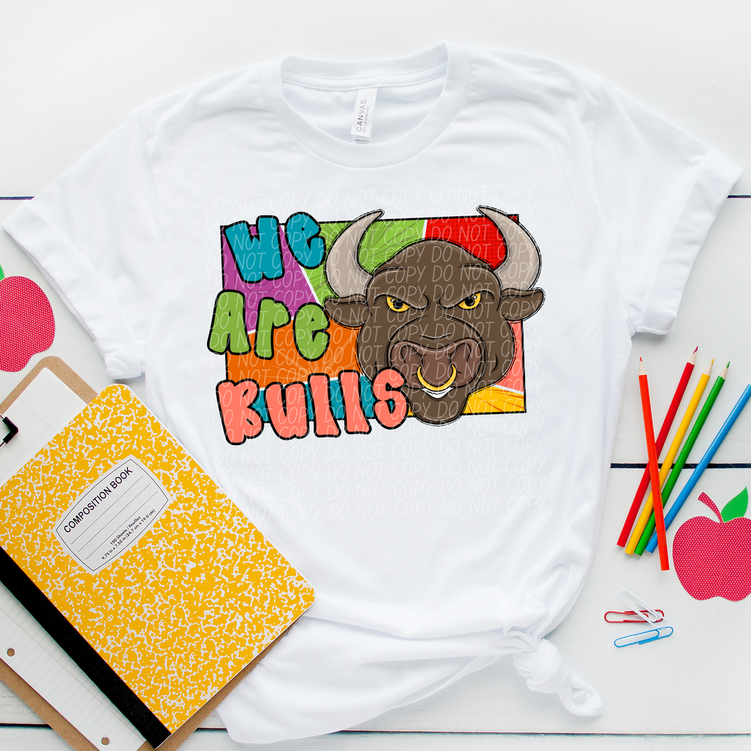 Retro We Are Mascots DTF Print