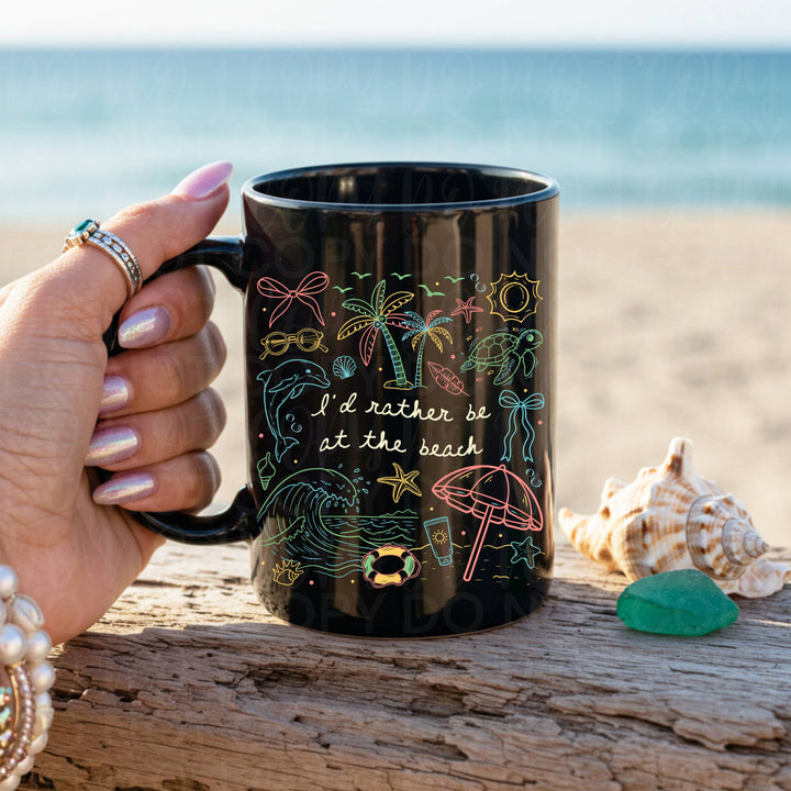 I'd Rather be at the Beach DTF Print