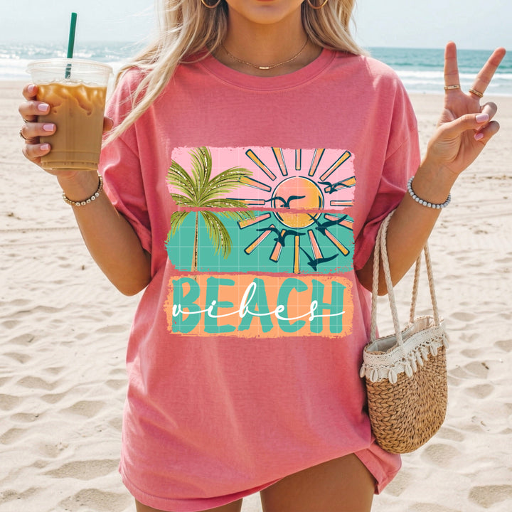 Beach Vibes DTF Print