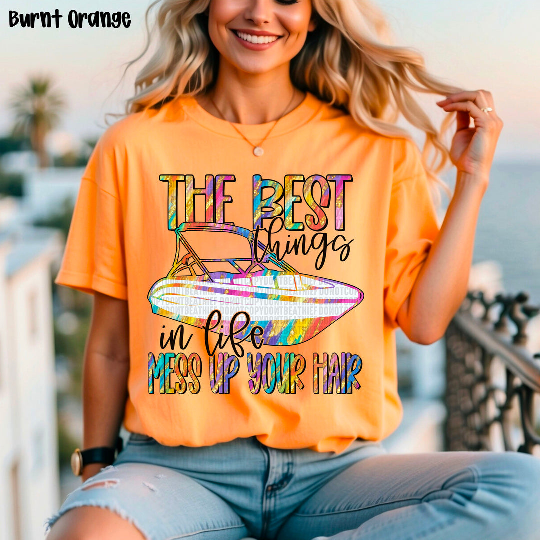 The Best Things DTF Print