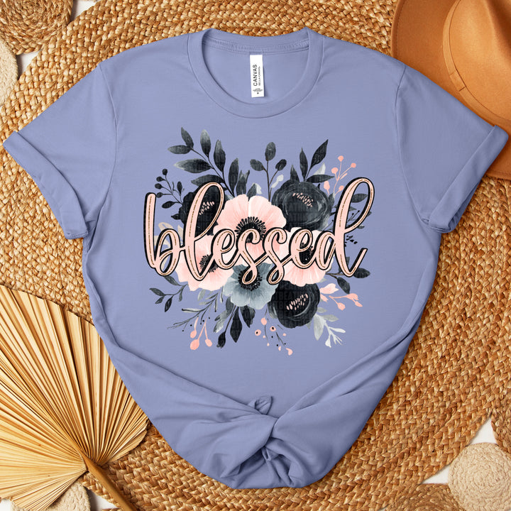 Blessed Floral DTF Print