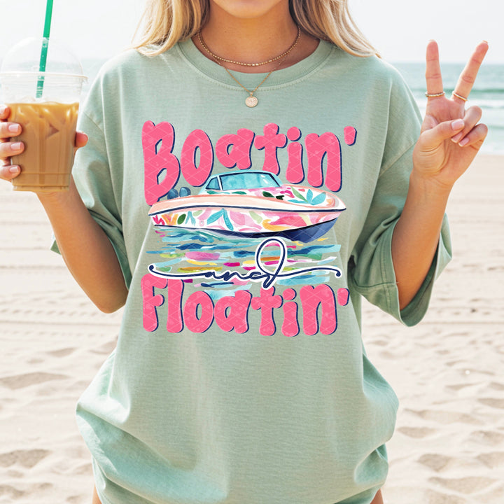 Boatin’ And Floatin’ DTF Print