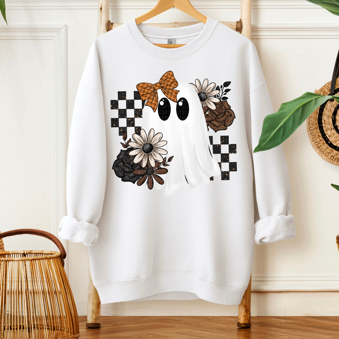 Boho Fall Ghost DTF Print