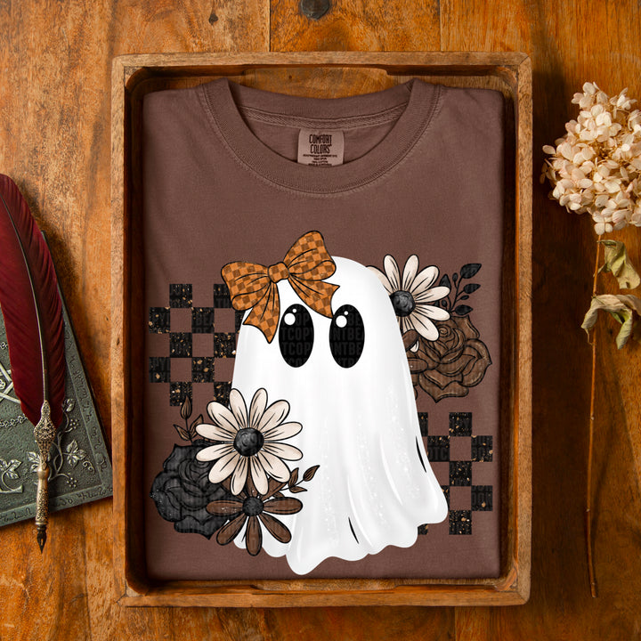 Boho Fall Ghost DTF Print