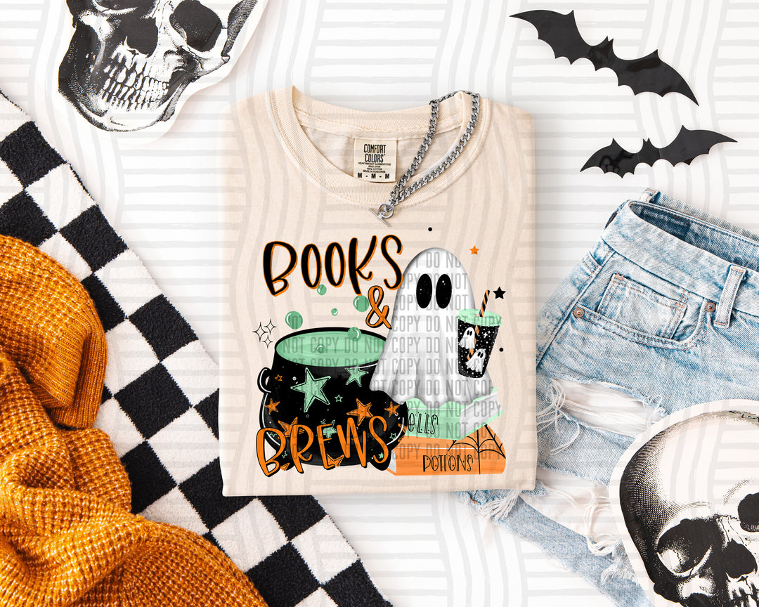 Books And Brews DTF Print