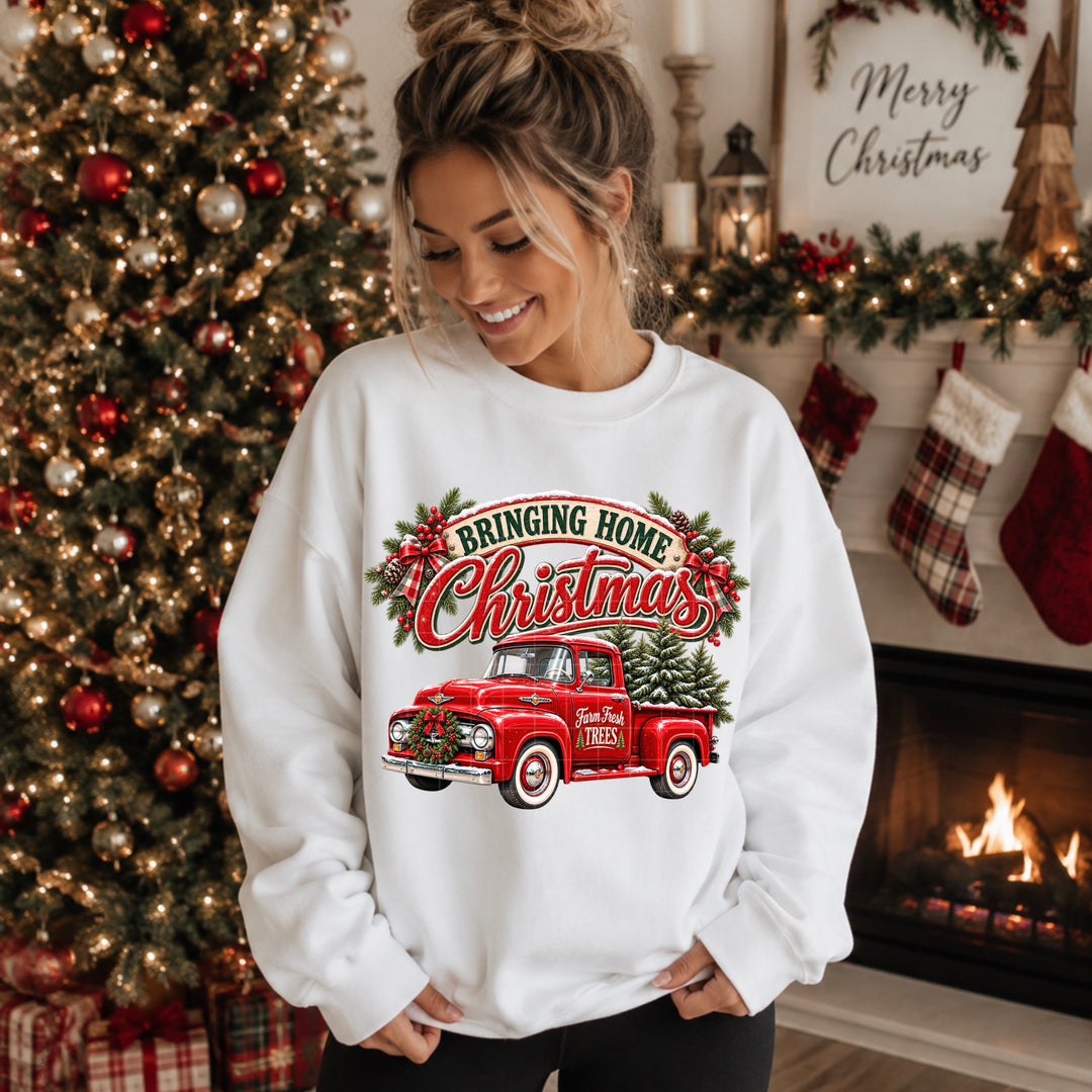 Bringing Home Christmas DTF Print