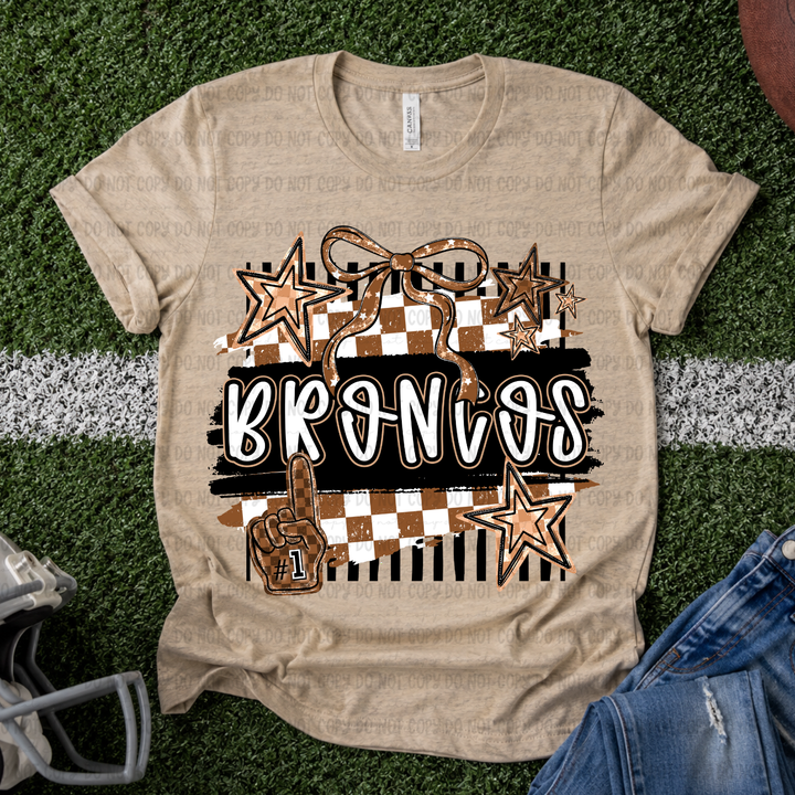 Gold Mascots DTF Print