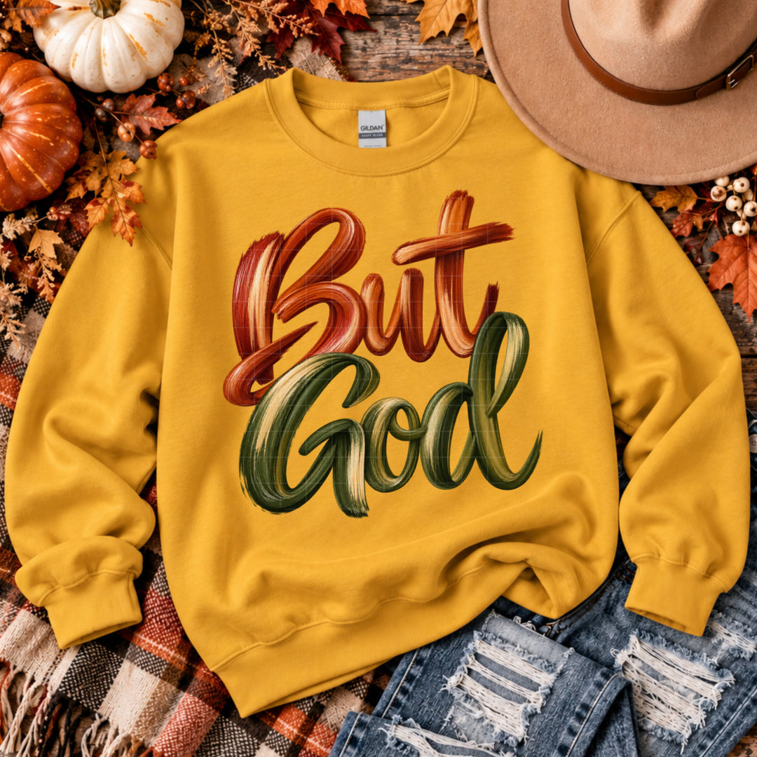 But God DTF Print