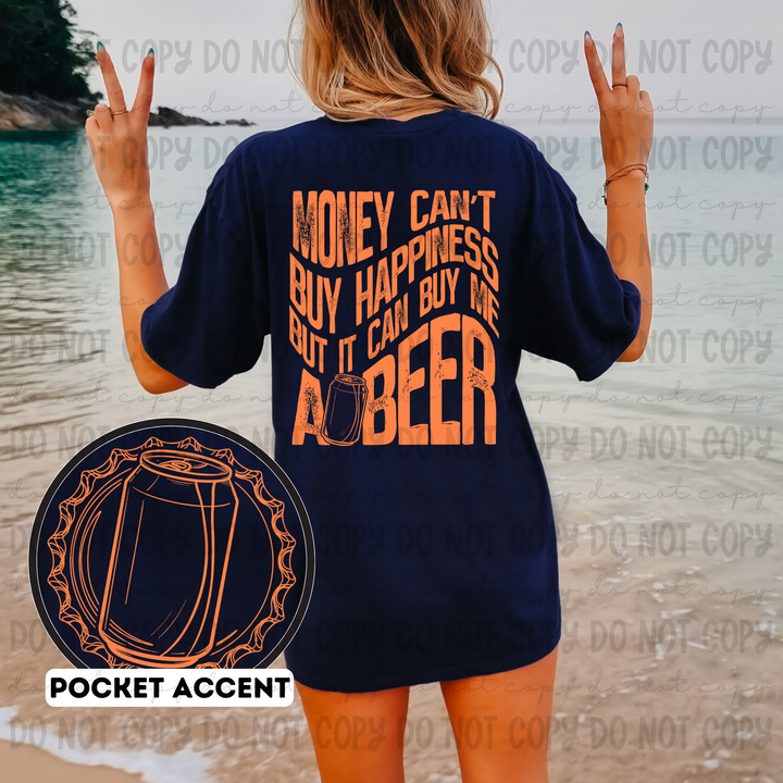 Buy me a Beer BACK DTF Print