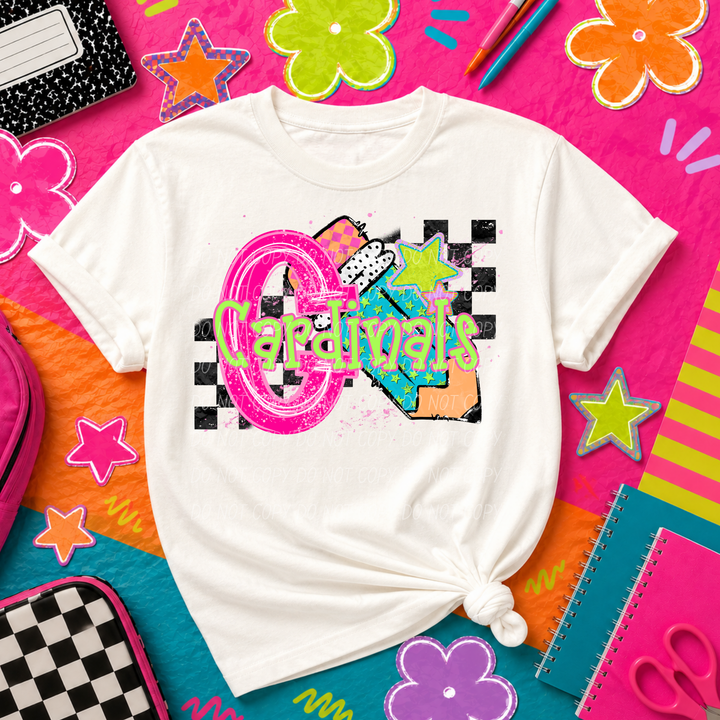 A Is For Mascots DTF Print