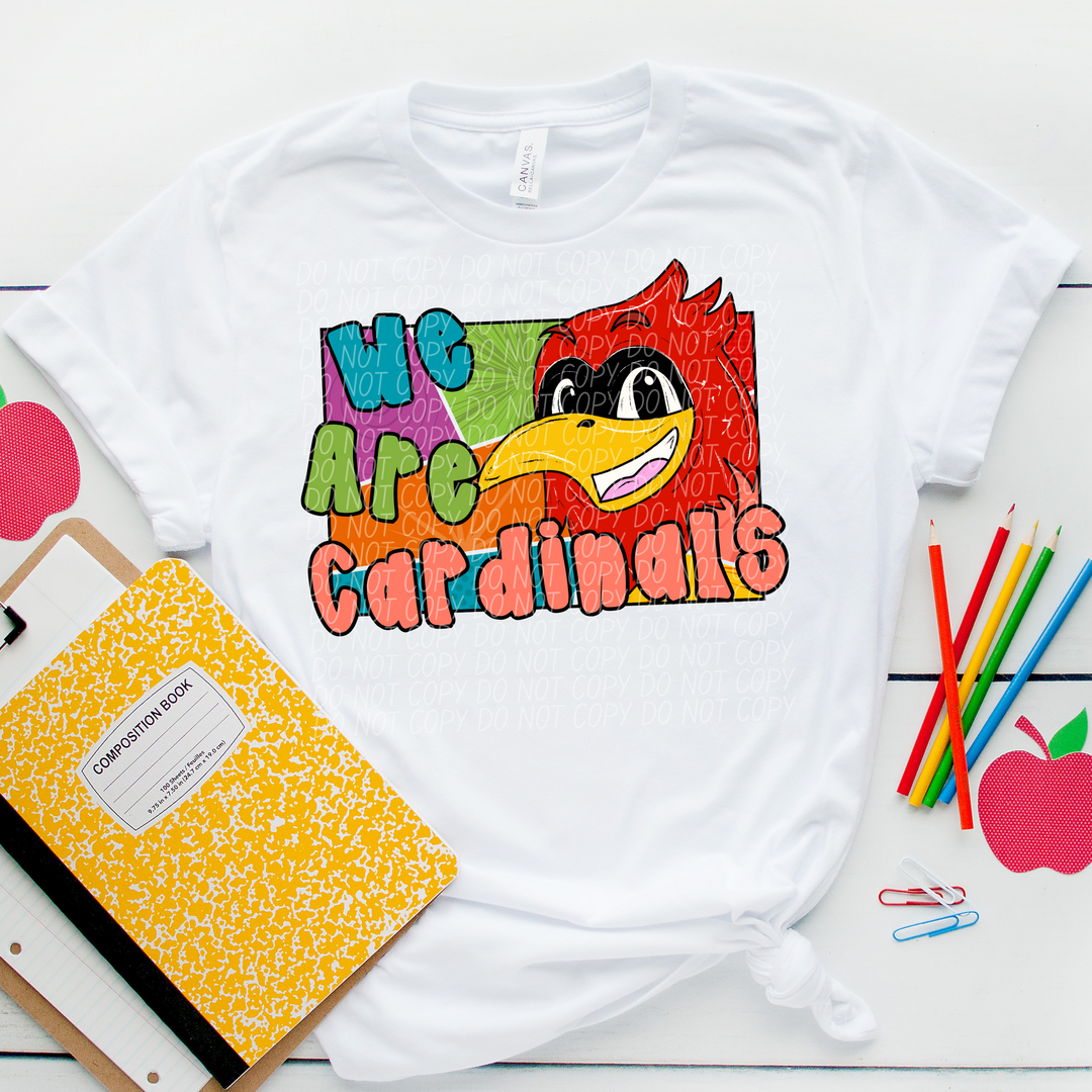 Retro We Are Mascots DTF Print