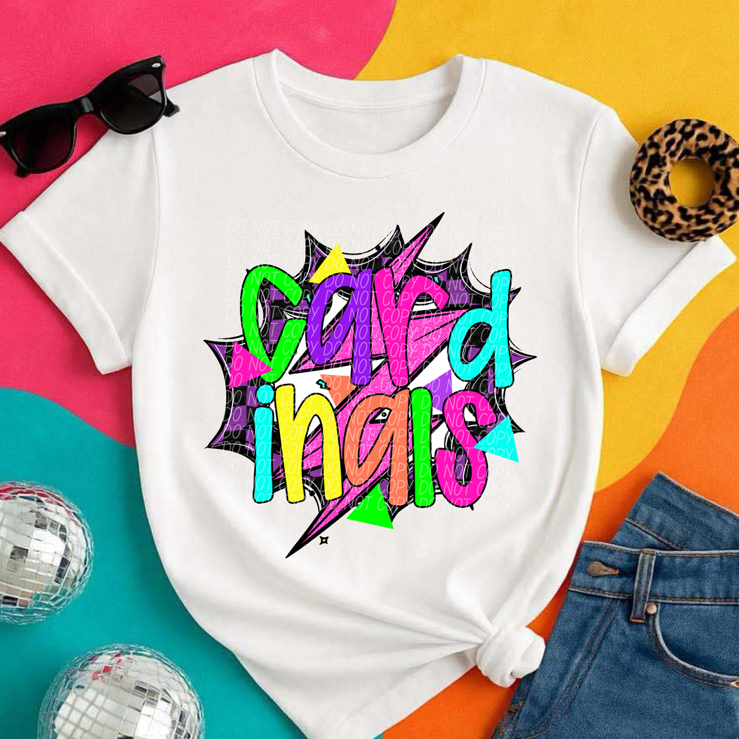 80's Hero Mascots DTF Print