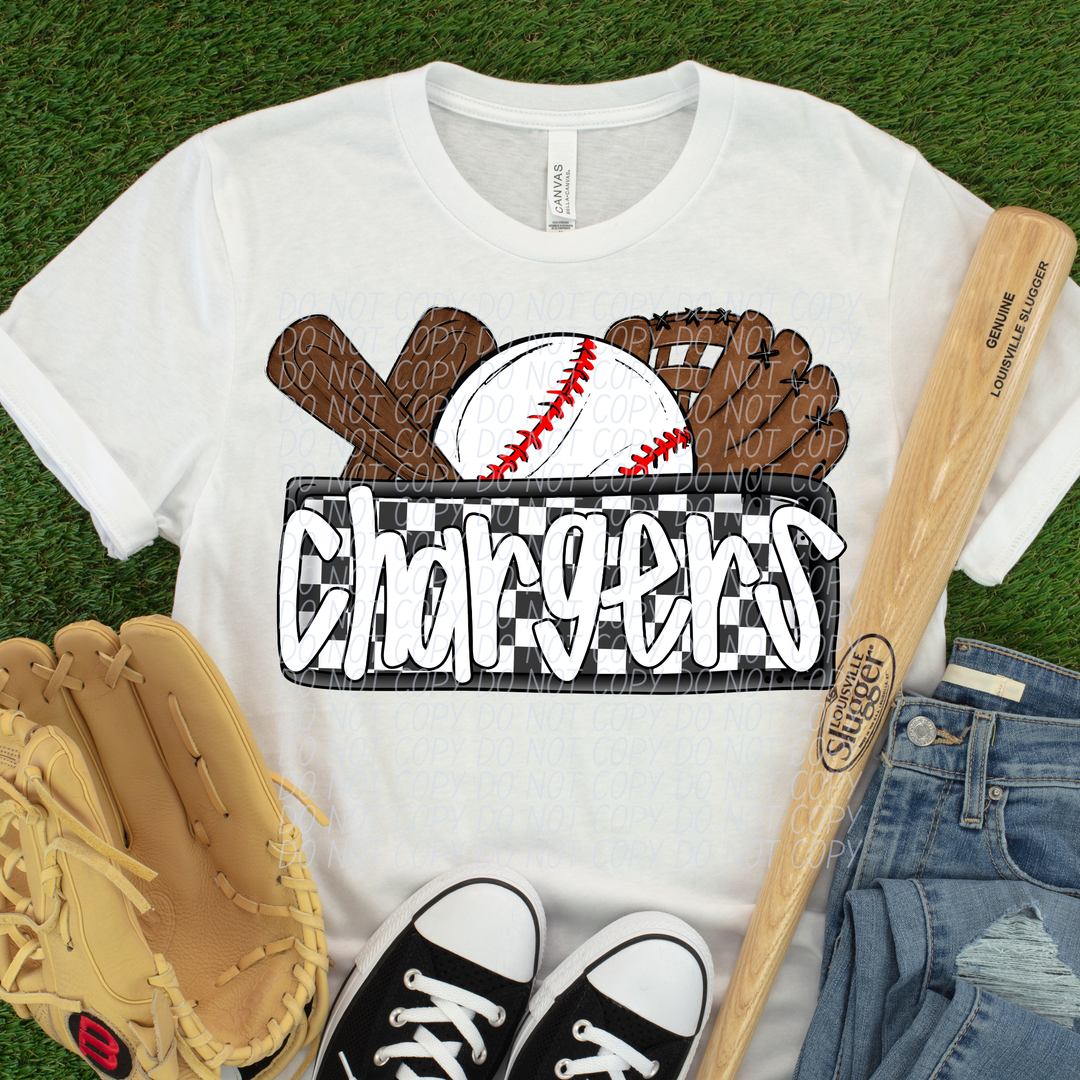 Baseball Mascots DTF Print