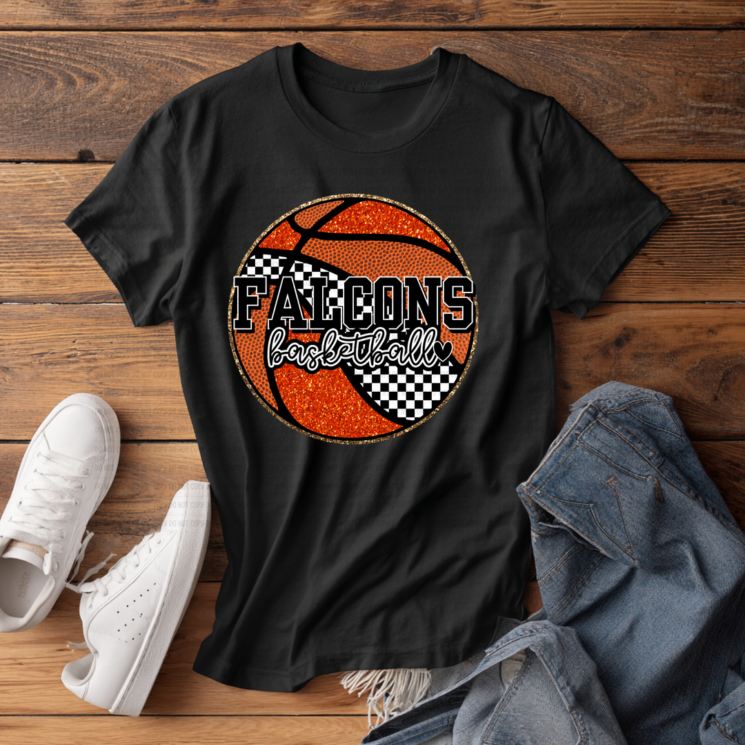 Check Basketball Mascots DTF Print