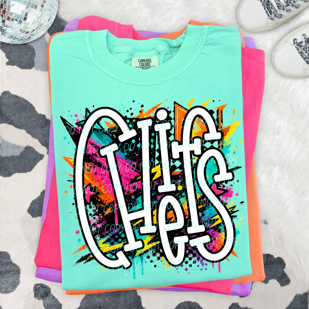 Totally Tubular Mascots DTF Print