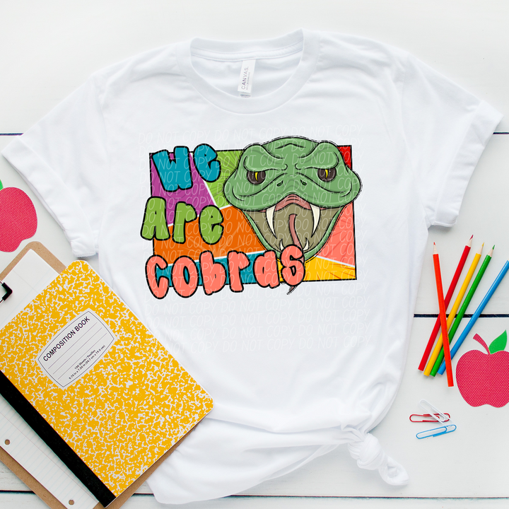 Retro We Are Mascots DTF Print