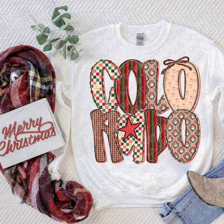 Merry State Alpha DTF Print