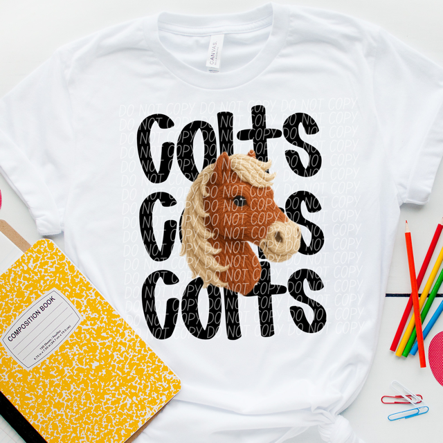 Yarn Mascots DTF Print