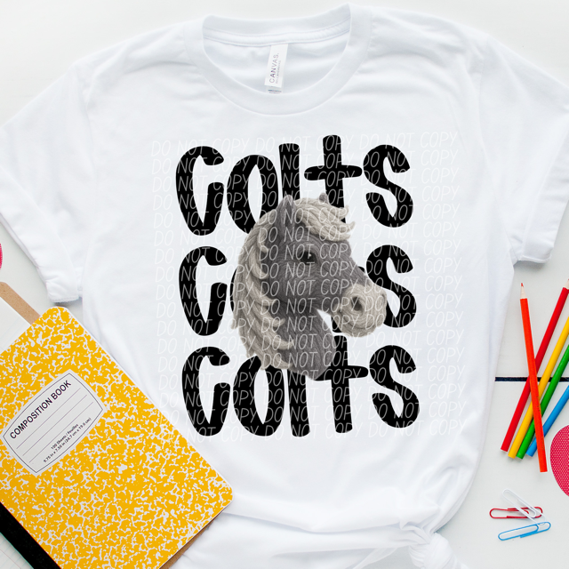 Yarn Mascots DTF Print