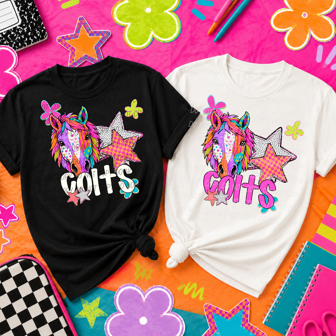 Pattern Pop Mascots DTF Print